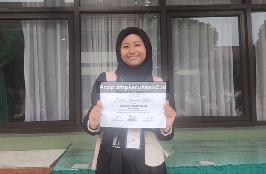 Juara Harapan III Ceramah -Sinta Junianti Putri- PENTAS PAI SMP 2026 (Wilayah Bandung Utara)